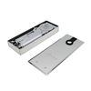 Edelstahl verdeckte 135 kg Aluminiumtür Bodenfeder